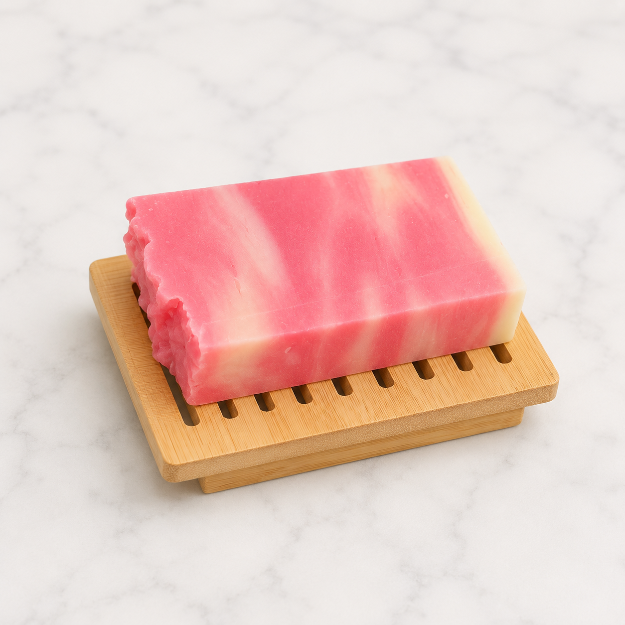 Hemu Natural Wood Soap Dish