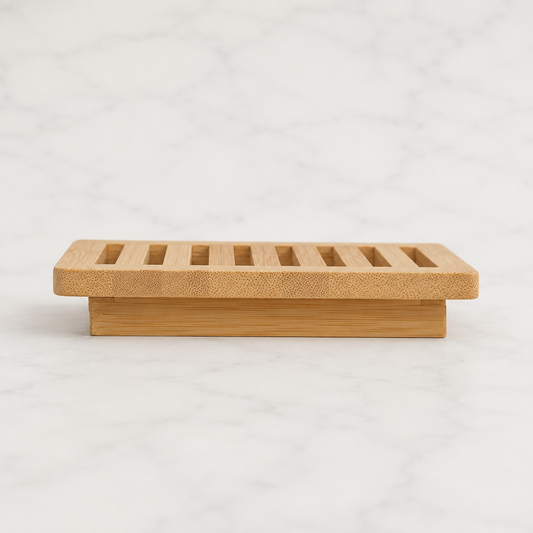 Hemu Natural Wood Soap Dish