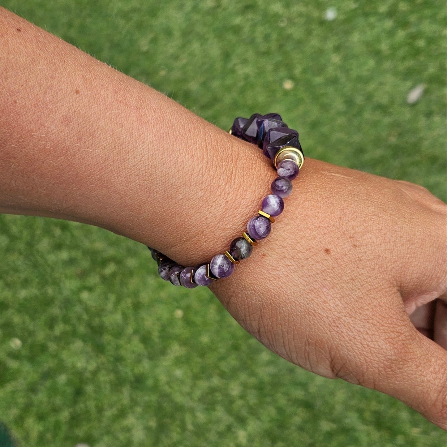 Royal Amethyst 12 & 6mm