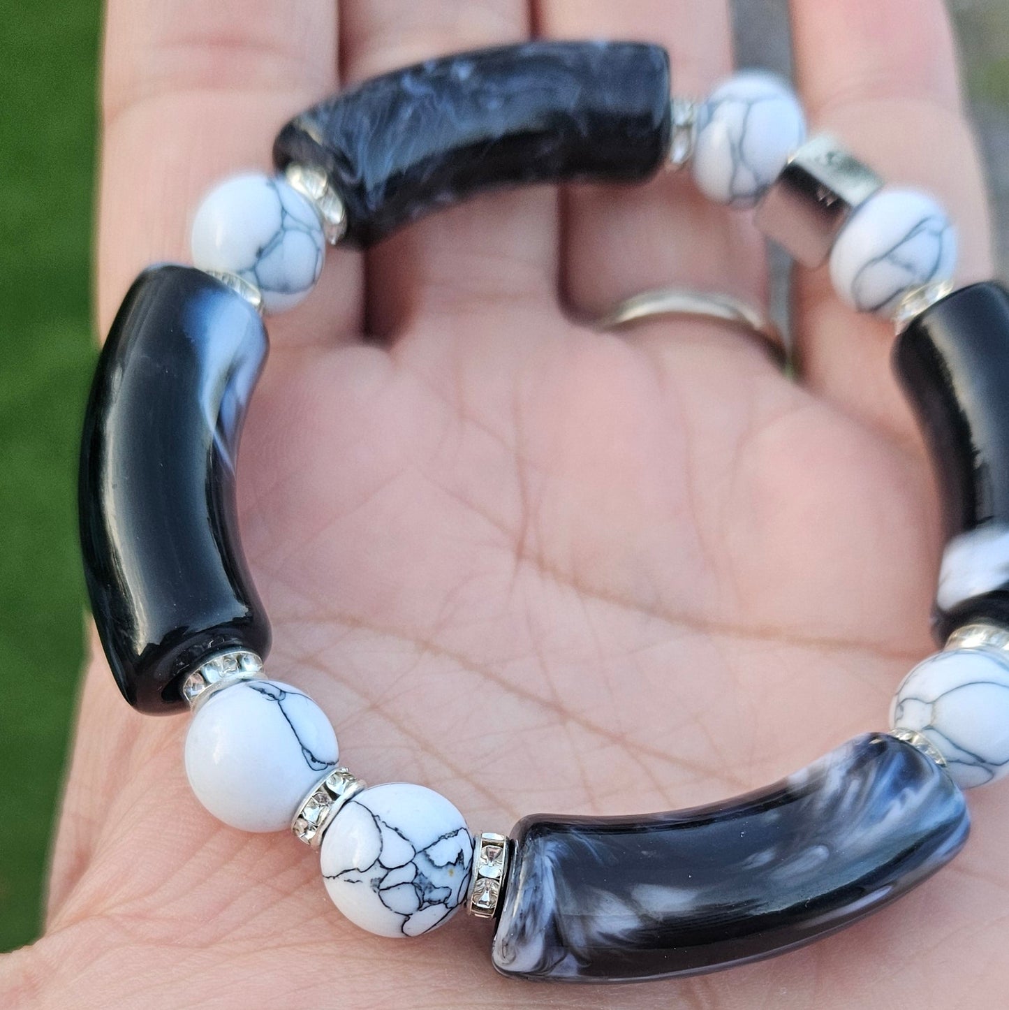 Midnight Marble | Silver