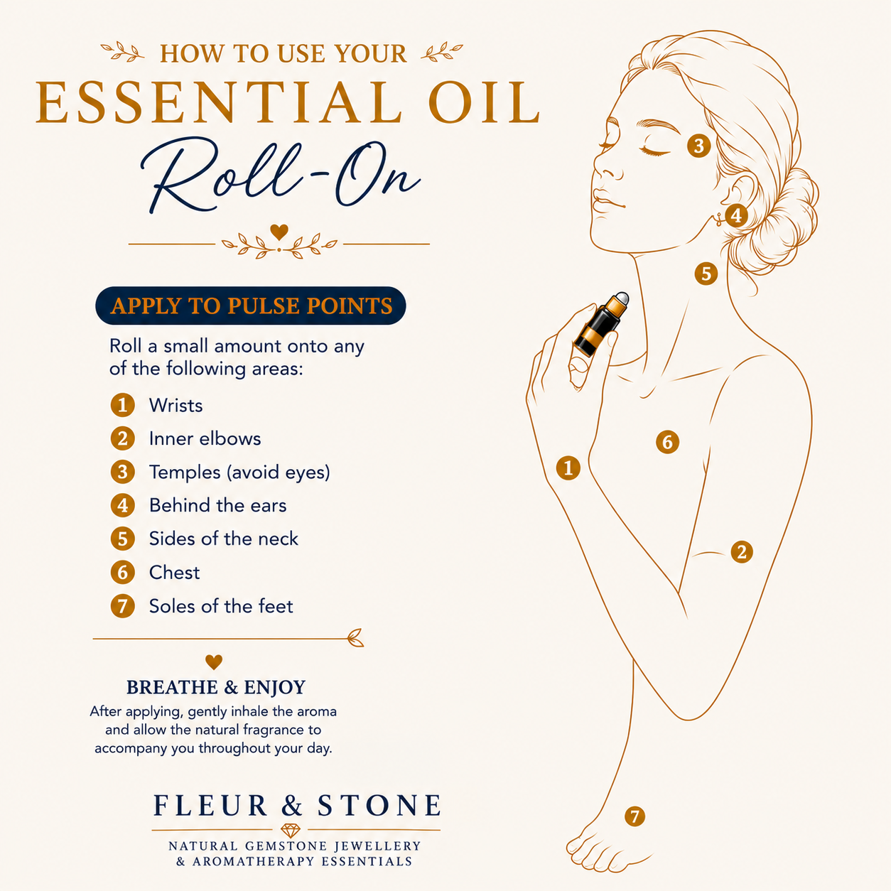 Focus Organic Essential Oil Roll-On
