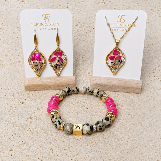 Pink Horizon – Complete Jewellery Set