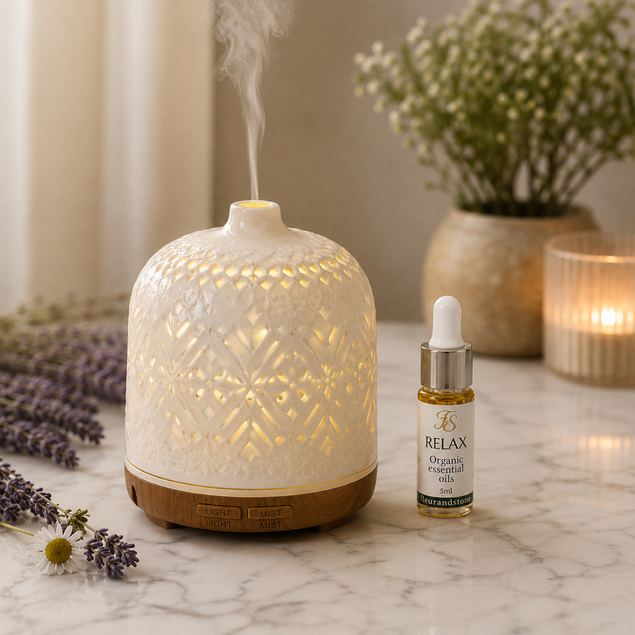 RELAX Essential Oil Blend | 100% Pure Organic | 5ml