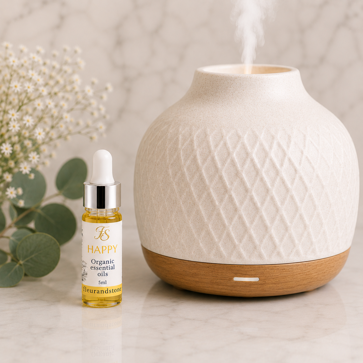 HAPPY Essential Oil Blend | 100% Pure Organic | 5ml