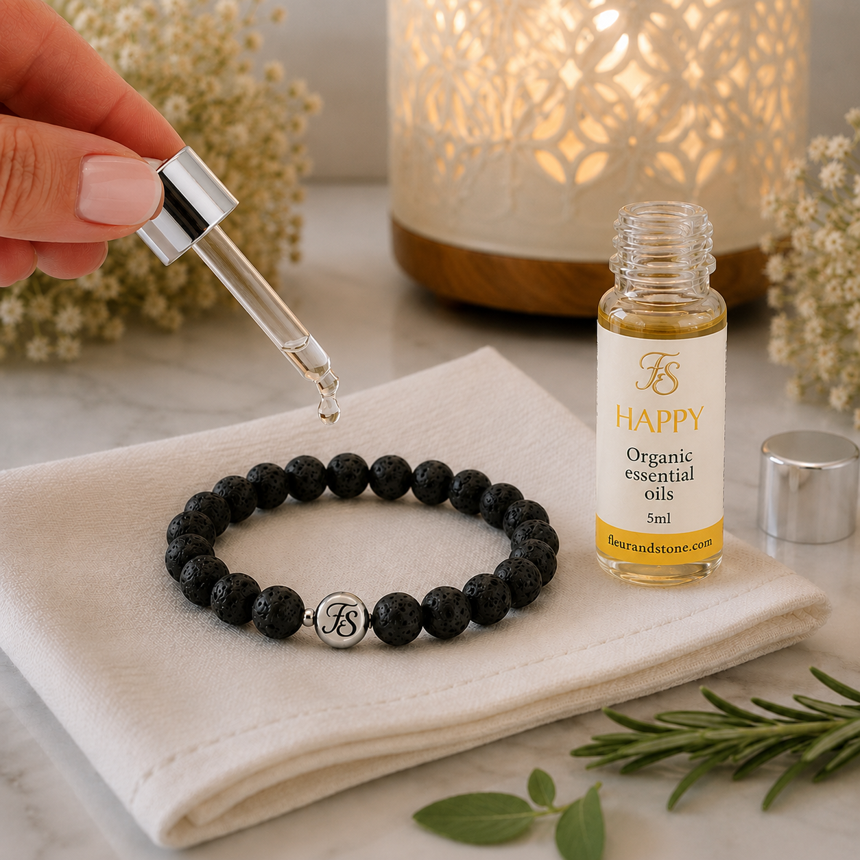 HAPPY Essential Oil Blend | 100% Pure Organic | 5ml