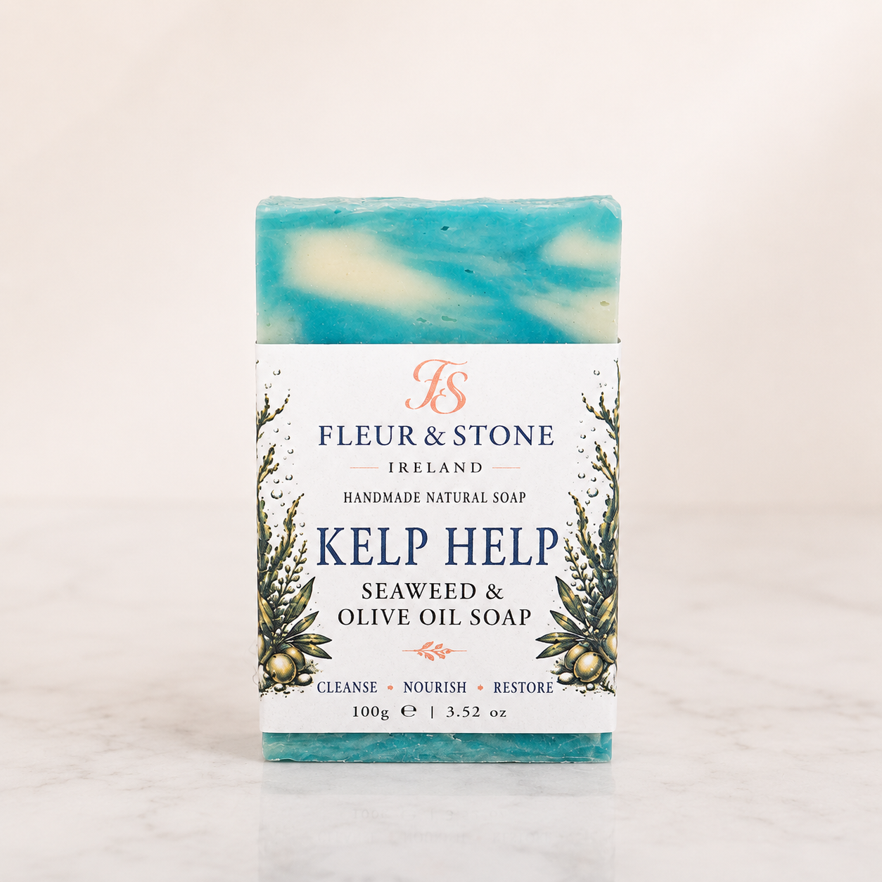 Kelp Help – Seaweed & Olive Oil Soap