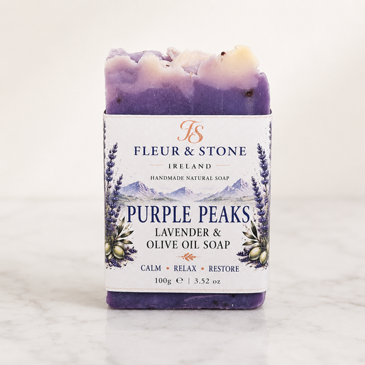 Purple Peeks – Lavender & Olive Oil Soap