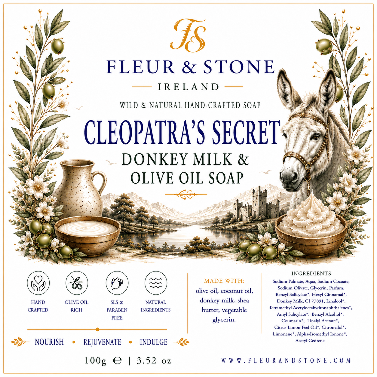 Cleopatra's Secret – Donkey Milk Olive Oil Soap
