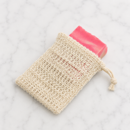 Natural Sisal Soap Bag