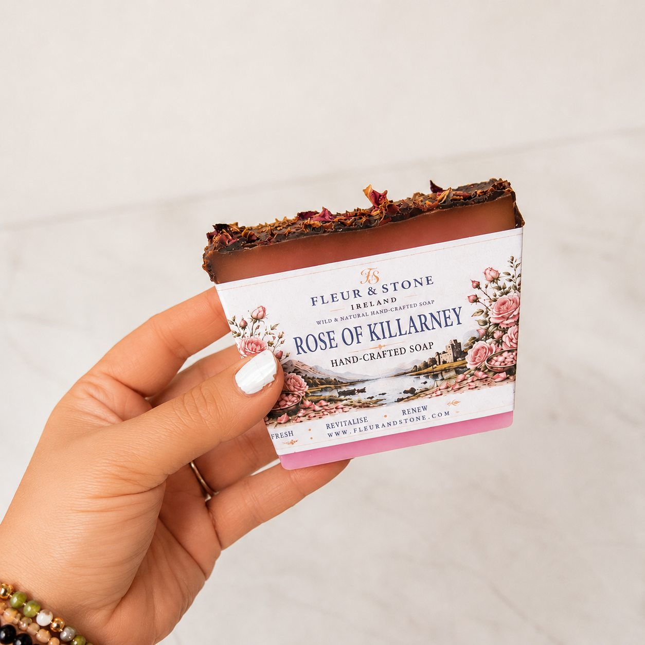 The Rose of Killarney – Rose Petals Soap