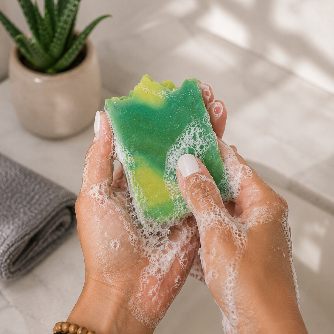 The Shield – Aloe Vera Olive Oil Soap