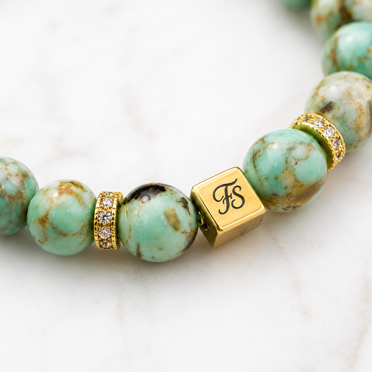 Green Turquoise 10mm