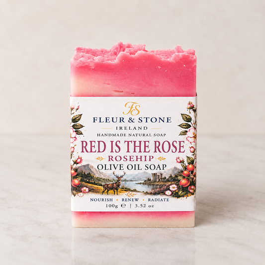 Red is the Rose – Rosehip & Olive Oil Soap