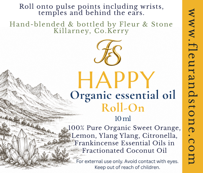 Happy Organic Essential Oil Roll-On