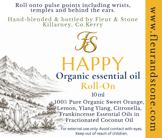 Happy Organic Essential Oil Roll-On