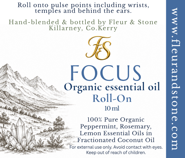 Focus Organic Essential Oil Roll-On